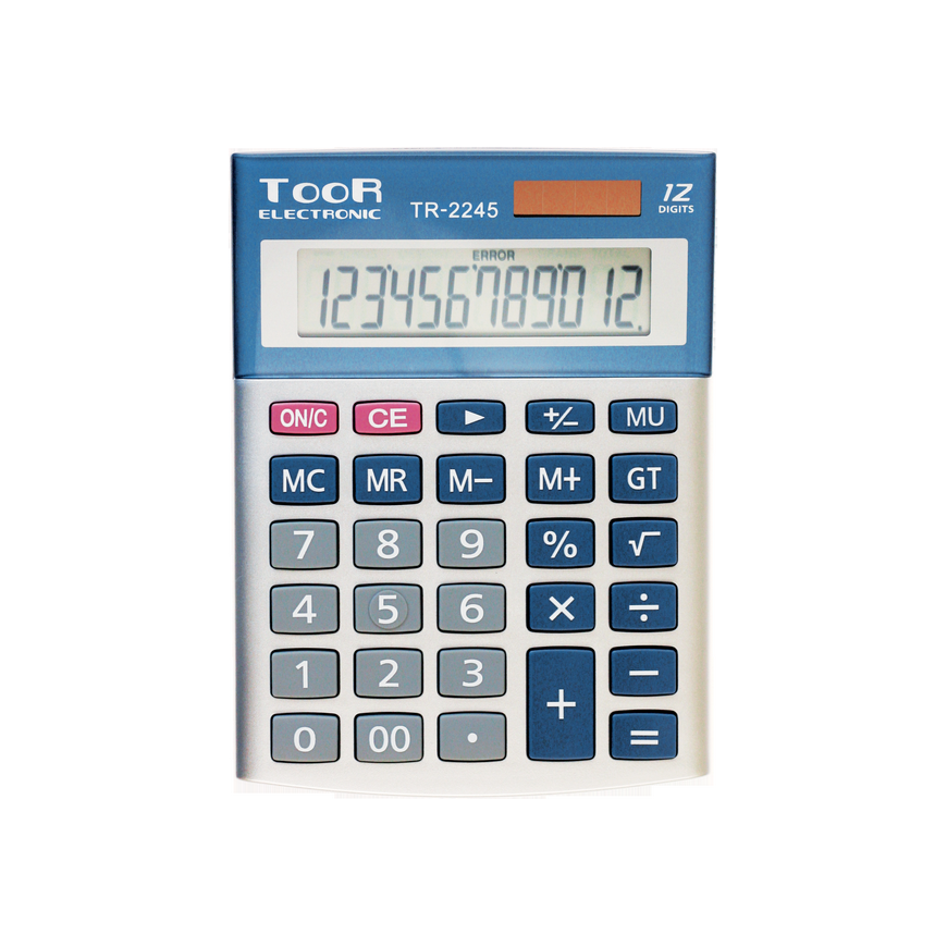 Toor Electronic Calculator TOOR 2245, 12 digits