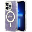 Guess Apple iPhone 14 Pro 6.1 hardcase 4G MagSafe Purple Guess Apple iPhone 14 Pro 6.1 hardcase 4G MagSafe Purple