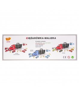 Smily Play Set of samochodzików Truck case