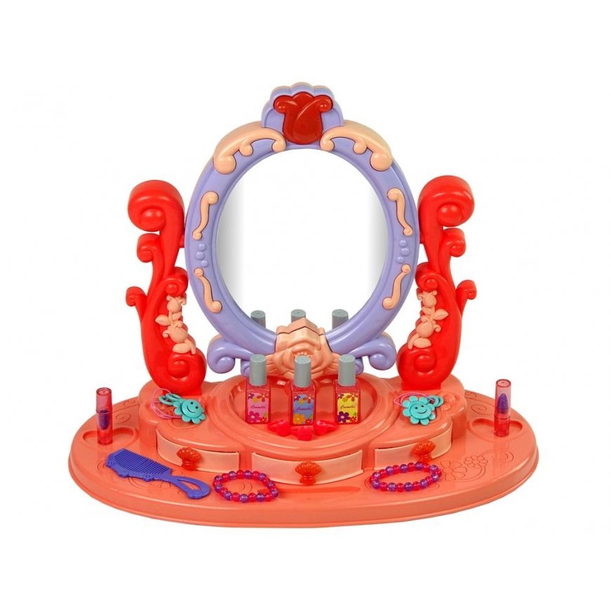 Leantoys Lean Cars Make-up Dressing Table with Mirror Light Sound – 2