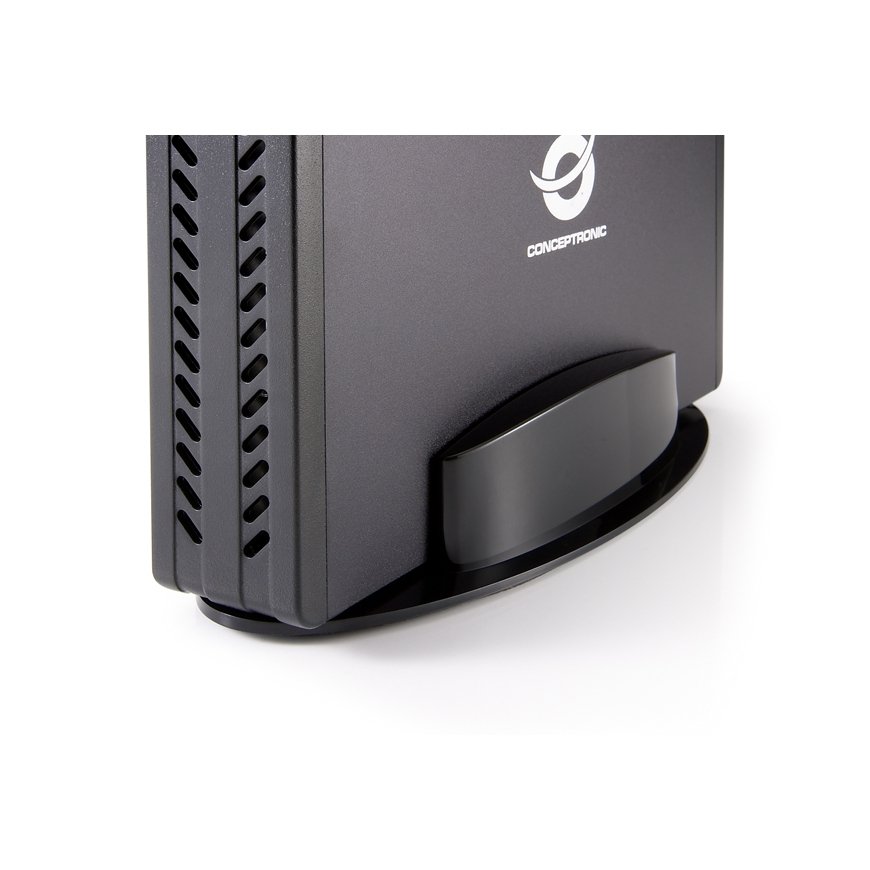 Conceptronic CHD3SU saugojimo diskų korpusas HDD korpusas Juoda 3.5" – 2