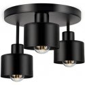 Orno RAMOS hanging lamp, power max. 3x60W, E27, black