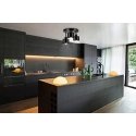 Orno RAMOS hanging lamp, power max. 3x60W, E27, black
