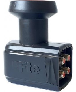 FTE Konwerter Quad FTE eXcellento Juodas LTEv 0,1 dB
