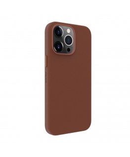 Evelatus Apple iPhone 14 Pro Max Genuine Leather case with MagSafe Brown