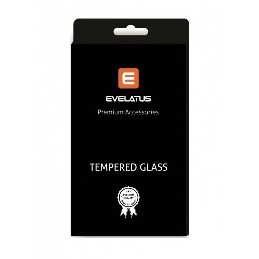Evelatus Apple IPhone 12 Pro MAX 0.33 Flat Clear Glass Japan Glue Anti-Static