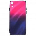 Evelatus Apple iPhone XR Water Ripple Gradient Color Anti-Explosion Tempered Glass Case Gradient Pink-Purple Evelatus Apple iPhone XR Water Ripple Gradient Color Anti-Explosion Tempered Glass Case Gradient Pink-Purple