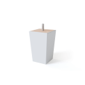 ЧЕТЫРЕХУГОЛЬНЫЕ ДЕРЕВЯННЫЕ НОЖКИ (6.5x6.5x12 cm) ЧЕТЫРЕХУГОЛЬНЫЕ ДЕРЕВЯННЫЕ НОЖКИ (6.5x6.5x12 cm)