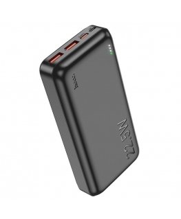 External battery Power Bank Hoco J101A PD 20W+Quick Charge 3.0 22.5W 20000mAh black