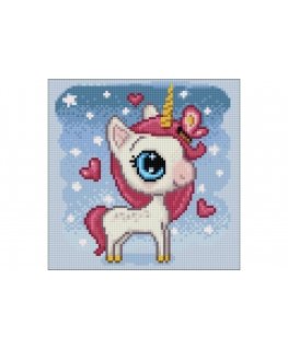 Beldizart Unicorn in love 20*20 cm WD2530