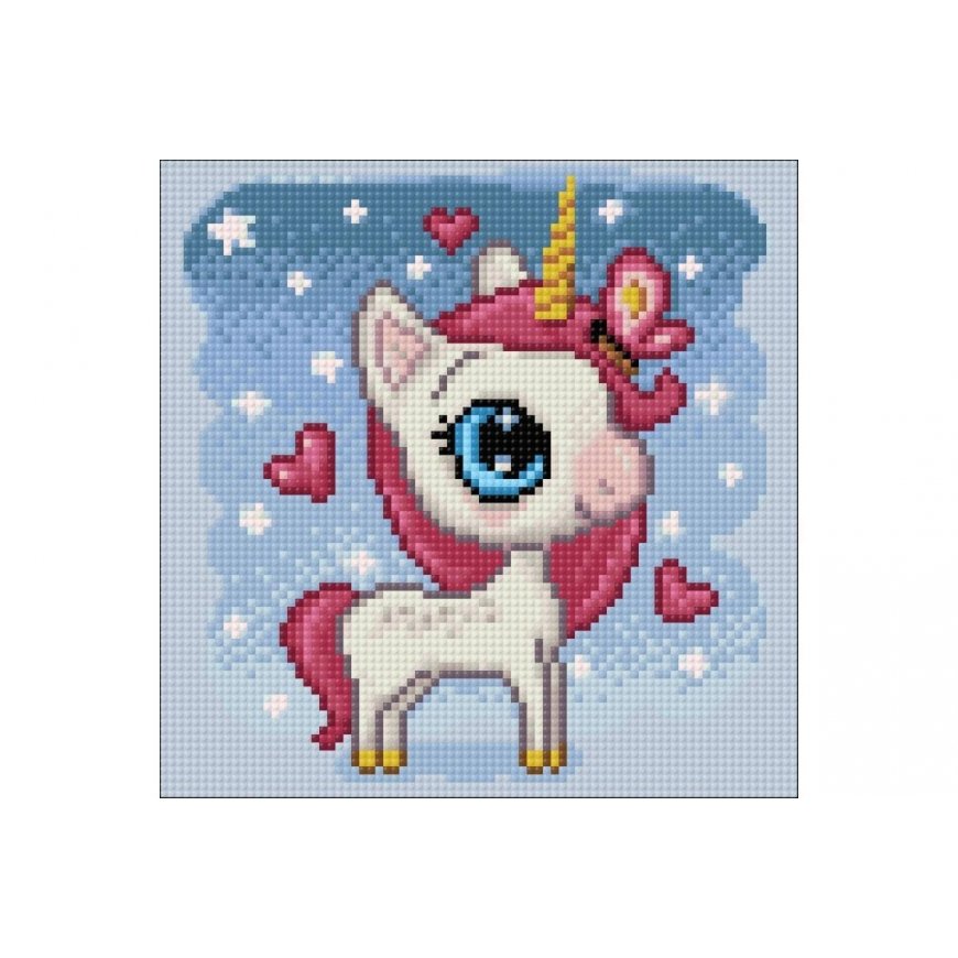 Beldizart Unicorn in love 20*20 cm