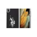 Case US POLO US Polo USHCS21STPUHRBK S21 G991 black/black glossy large logo