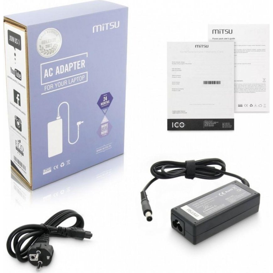 Mitsu Laptop AC Adapter 65W 5mm
