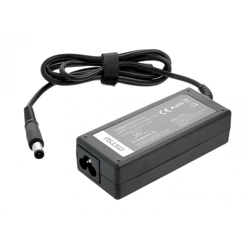Mitsu Laptop AC Adapter 65W 5mm 3.3A 19.5V (ZM / DEL195334) – 2