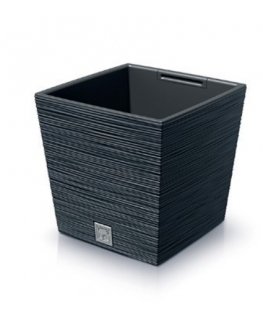 Prosperplast div class"int_ce_html"FURU SQUARE LOW pot - anthracite/div