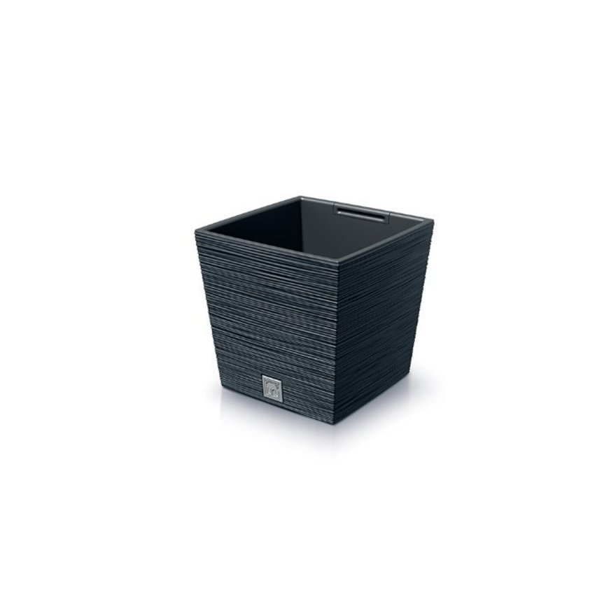 Prosperplast div class"int_ce_html"FURU SQUARE LOW pot - anthracite/div