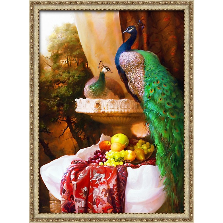Beldizart SALE Peacocks 50x70 cm AZ-1825