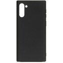 Evelatus Samsung Note 10 Nano Silicone Case Soft Touch TPU Black