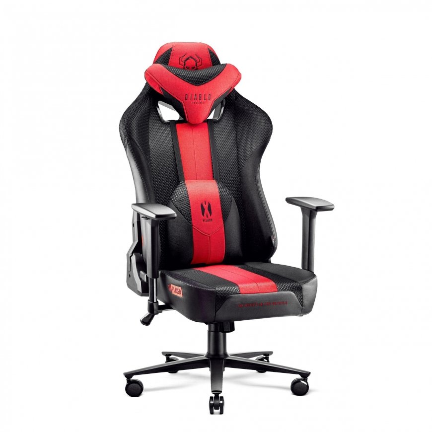 Diablo Chairs Diablo X-Player 2.0 Normal Size red - anthracite ergonomic chair – 4