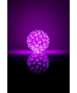 N/A Bumba ar puķēm RS-208 50LED D-11cm Purple