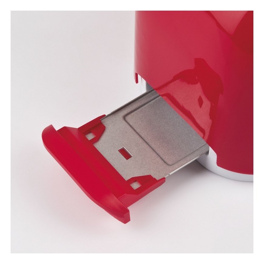 Girmi TP1102 toaster 2 slice(s) 800 W Red, White – 3