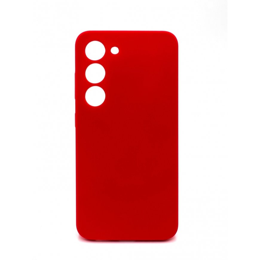 Evelatus Samsung Galaxy S23 Nano Silicone Case Soft Touch TPU Red