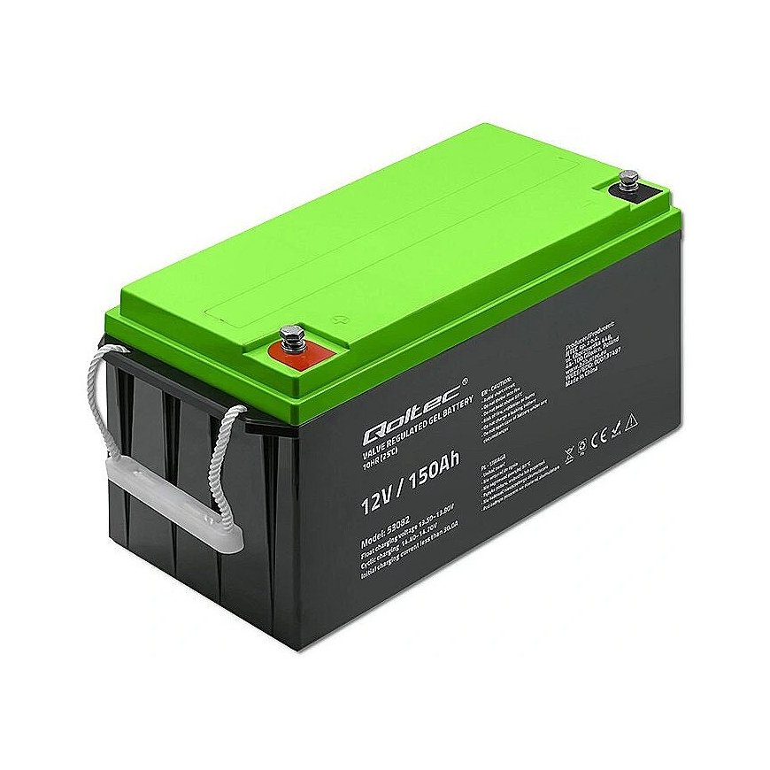 Qoltec QOLTEC 53082 Gel Battery 12V