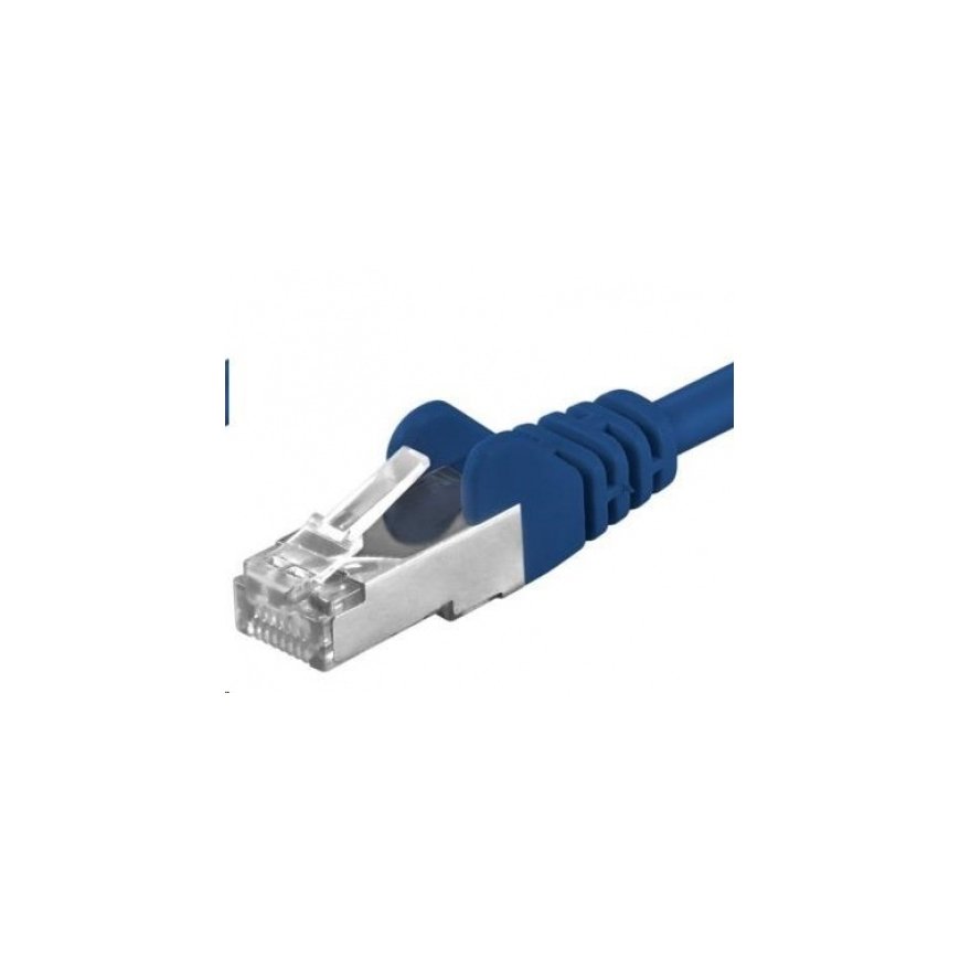 PremiumCord PREMIUMCORD Patch cable CAT6a S-FTP, RJ45-RJ45, AWG 26/7 7m blue – 2