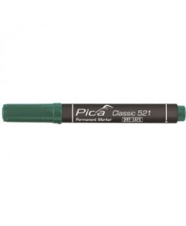 Pica Permanentmarker 2-6mm, Wedge Tip, green