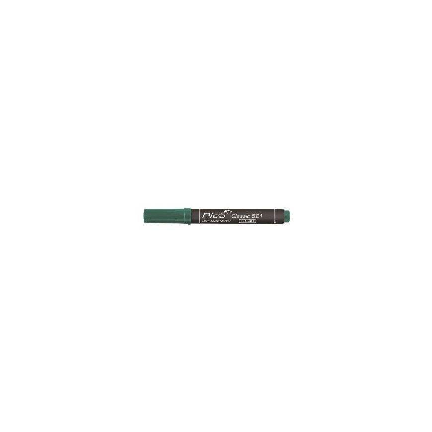 Pica Permanentmarker 2-6mm, Wedge Tip, green