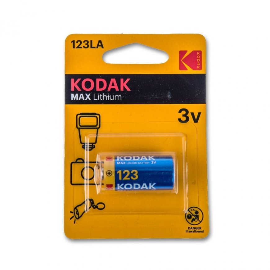 Kodak Max Lithium 123LA