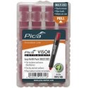 Pica VISOR permanent replacement refills red / SB Pica VISOR permanent replacement refills red / SB