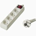 PremiumCord power strip 4 sockets 10 m white (pp4k10) PremiumCord power strip 4 sockets 10 m white (pp4k10)