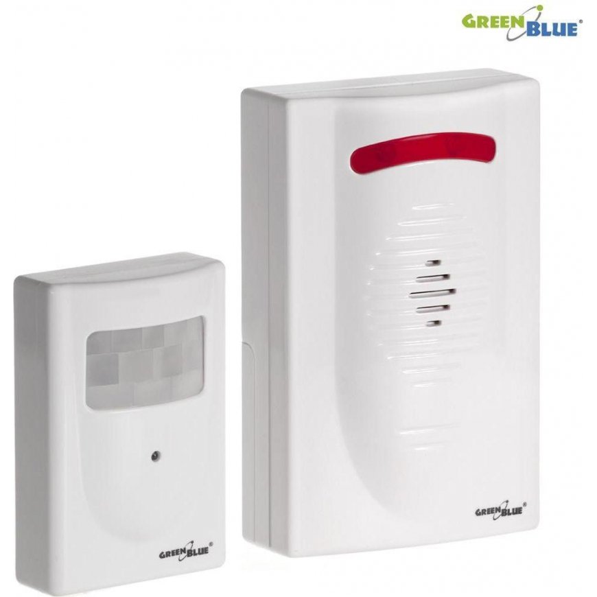 GreenBlue GB3400 41721 Wireless Mini Alarm Siren Input – 4