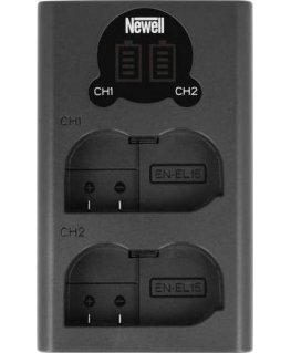 Newell camera charger Newell DL-USB-C dual-channel charger for EN-EL15 batteries
