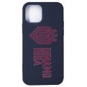 Evelatus iPhone 12 Pro Soft Touch Silicone Case DR Logo N3 Red Black