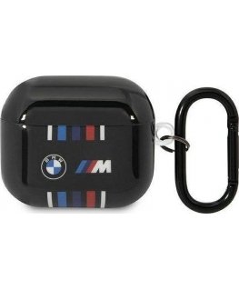 BMW BMW BMA322SWTK AirPods 3 gen cover juoda/juodas Multiple Colored Lines