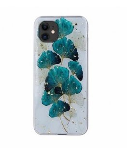 iLike Apple Gold Glam case for iPhone 11 leaves