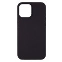 Evelatus Apple iPhone 12 Pro Max Premium Soft Touch Silicone Case Black
