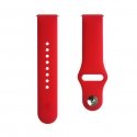 Evelatus 22mm Silicone Loop (S/M 110mm) Red