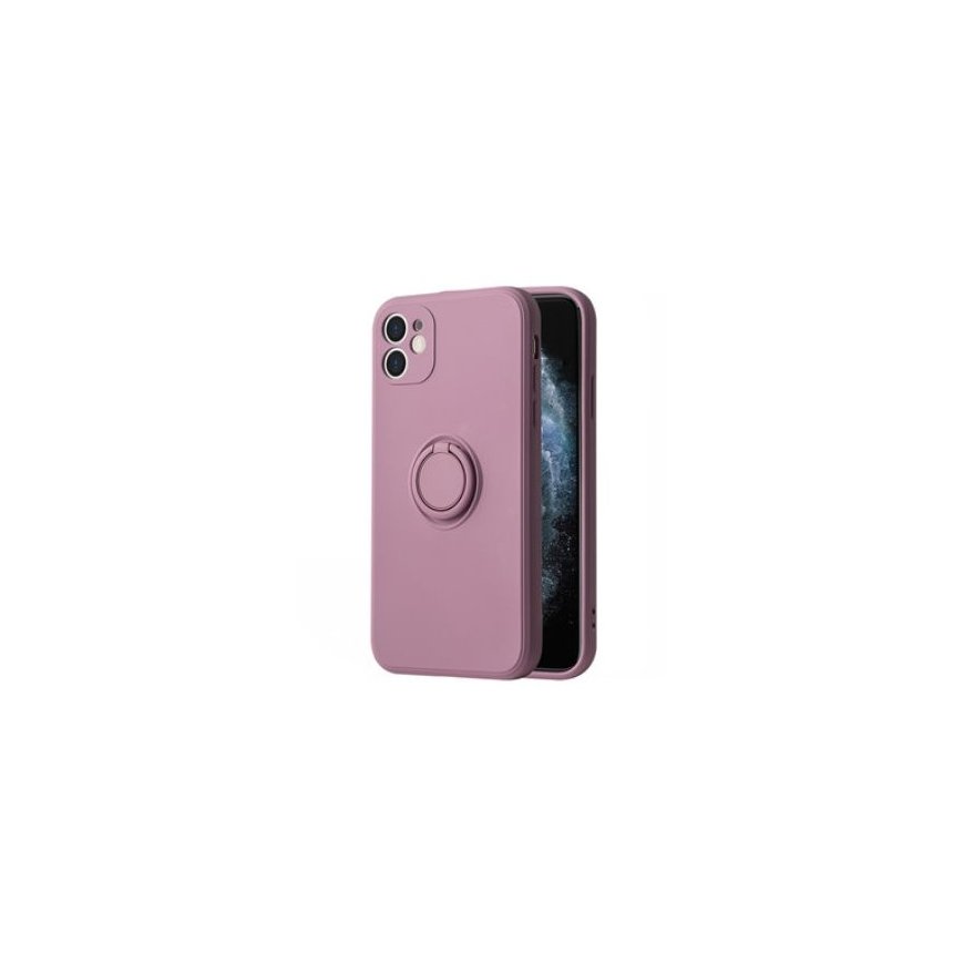 iLike Apple IPHONE 14 PRO MAX SILICONE RING Purple