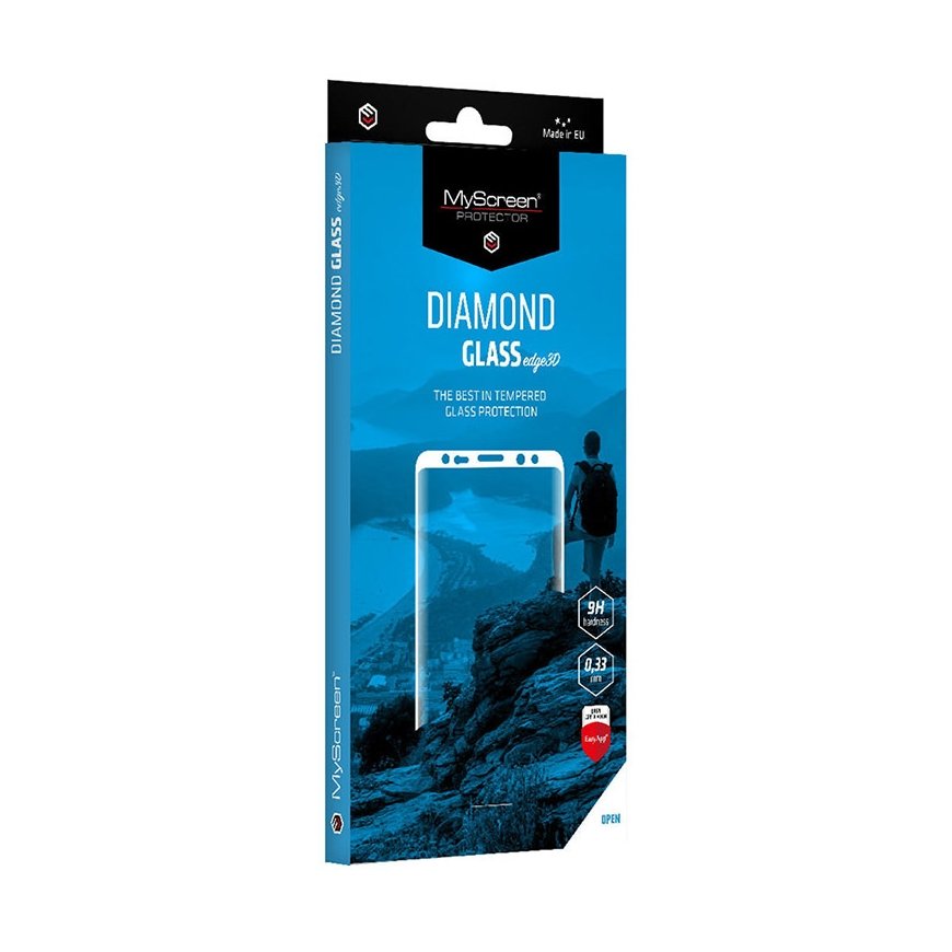 MyScreen Protector Tempered glass MyScreen Diamond Glass Edge 3D Samsung Galaxy S23 Ultra black/black – 2