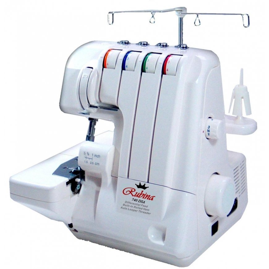 Sewing machine Edge overlock machine (overlock) Rubina 740DSA – 2
