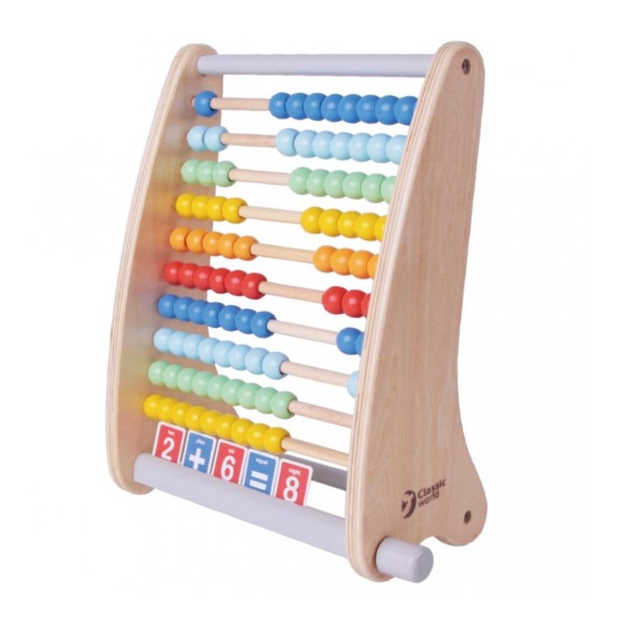 Wooden numbers Classic World