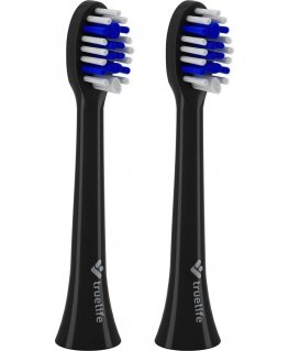 Dantų šepetėlis Końcówka TrueLife SonicBrush Compact Whiten Juodas Heads