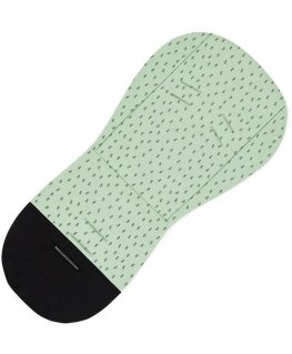Petite&Mars Petite & Mars - foam stroller insert | Green trees