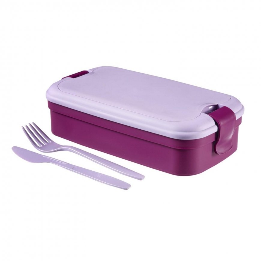 Curver Pojemnik ze sztućcami Lunch&Go purple