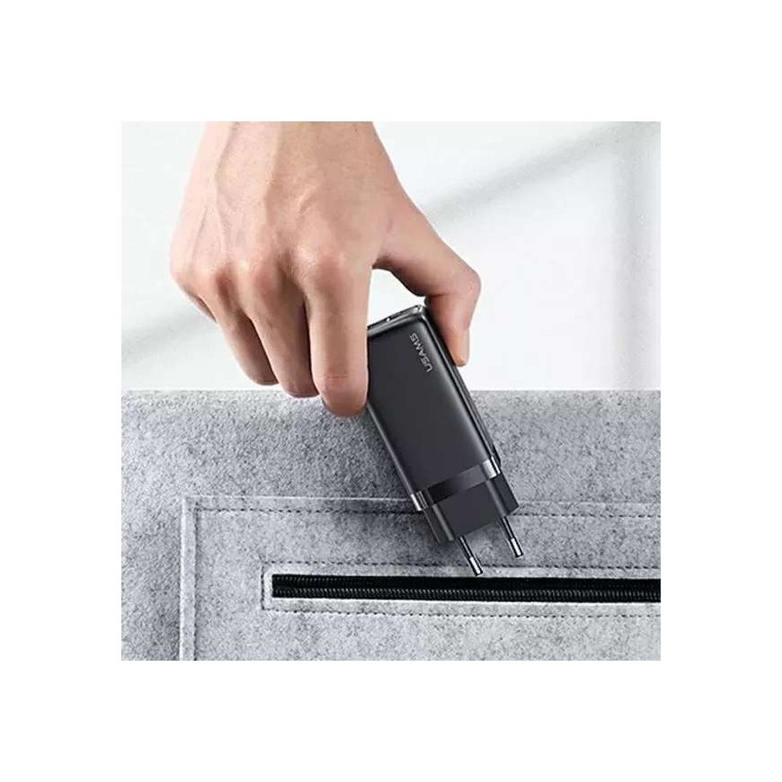 Įkroviklis Usams T47 1x USB-A 1x USB-C 3 A (CC153TC02) – 2