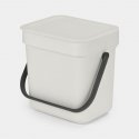 Brabantia Sort & Go 3 L 1 basket(s) Grey Brabantia Sort & Go 3 L 1 basket(s) Grey