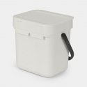 Brabantia Sort & Go 3 L 1 kori(a) Harmaa Brabantia Sort & Go 3 L 1 kori(a) Harmaa